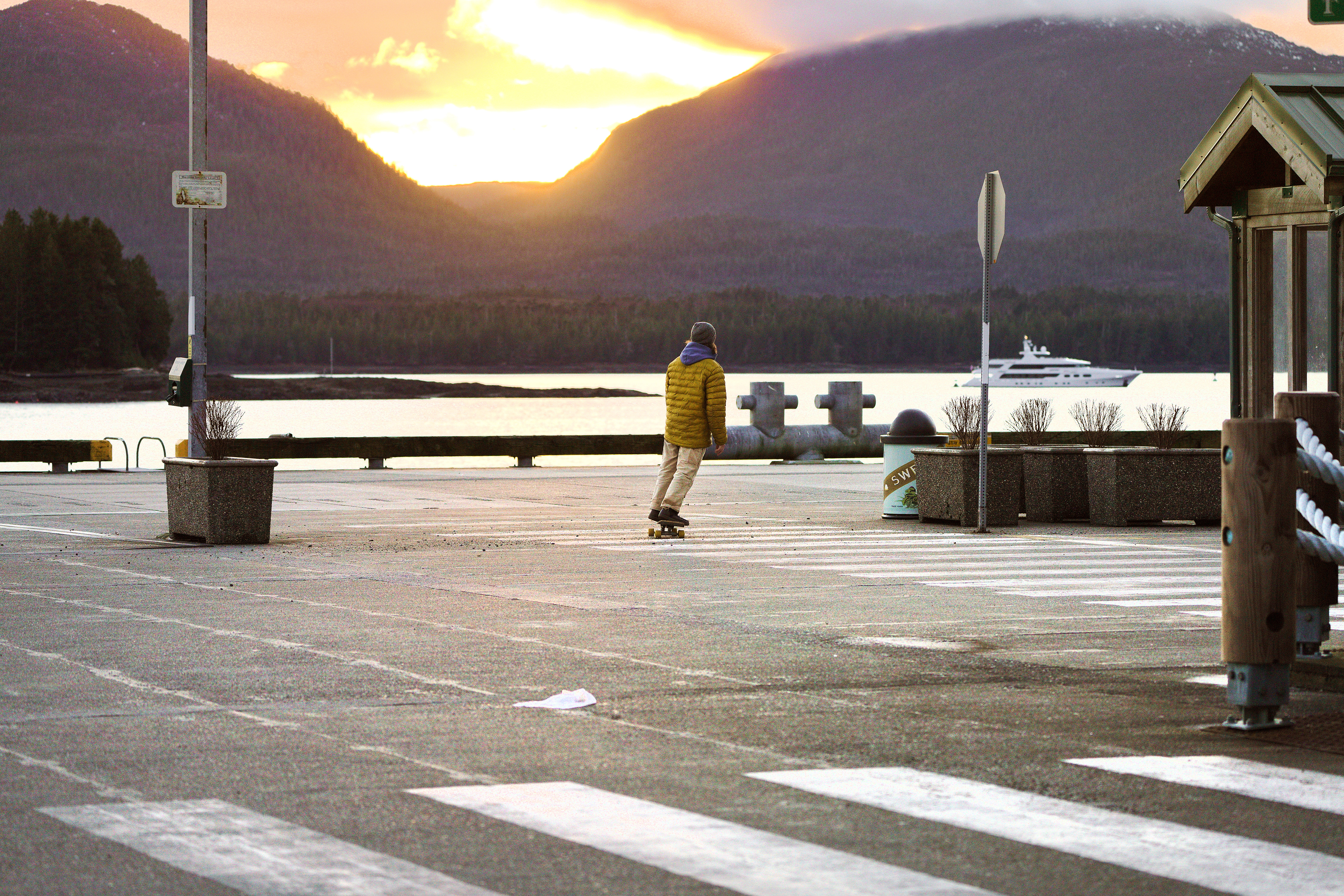 Crosswalk to sunset 030222 01